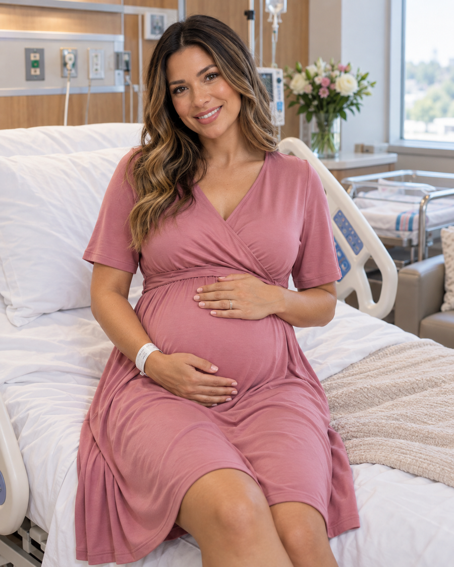 The Only Gown You'll Pack for Labour, Delivery & Recovery